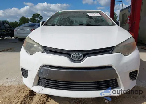 2016 Toyota Corolla Le z USA, uszkodzony, nr VIN 2T1BURHE4GC623039